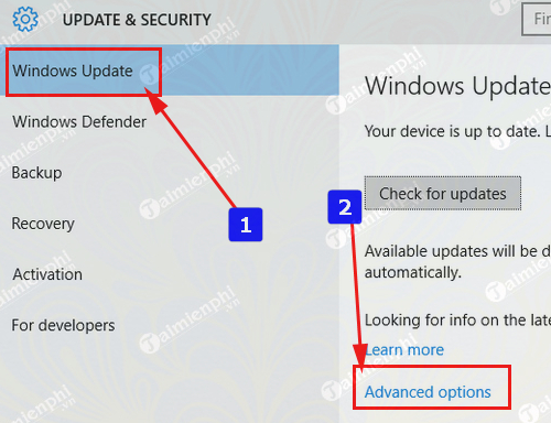 Hướng dẫn cách tắt Windows Update trên Windows 10