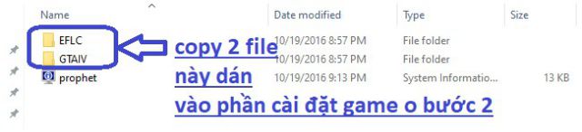 Copy 2 thư mục được chọn