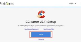 Hướng dẫn cài đặt Ccleaner- phần mềm dọn rác mạnh mẽ
