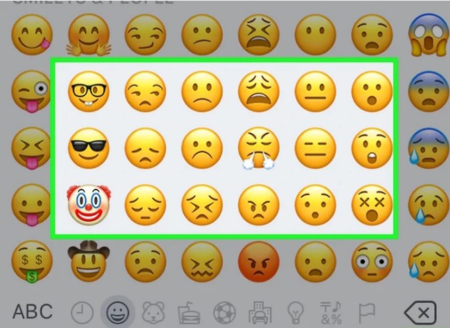 Biểu tượng cảm xúc trên iPhone