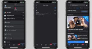 Hướng dẫn bật Darkmode Facebook cho điện thoại iPhone