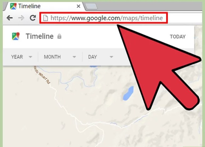 Truy cập Google Timeline