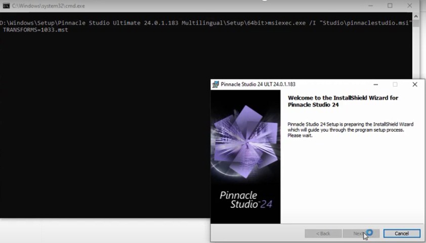 Quay và chỉnh sửa video chuyên nghiệp với Pinnacle Studio Ultimate 21 4 Chạy lại file Setup