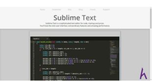 Bật mí trình soạn thảo văn bản tinh vi Sublime Text 3