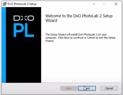 Cài đặt DxO PhotoLab 2