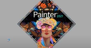 Nghệ thuật kỹ thuật số hiện đại Corel Painter 2020