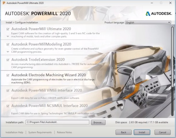 Powermill Ultimate 2020 - phân tích mô hình hiệu quả 2 Tùy chọn cài đặt