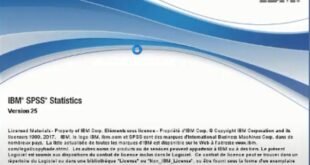 IBM SPSS Statistics 25