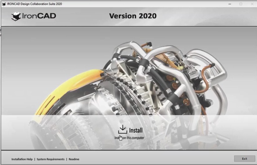 Cài đặt IronCAD Design Collaboration Suite 2020