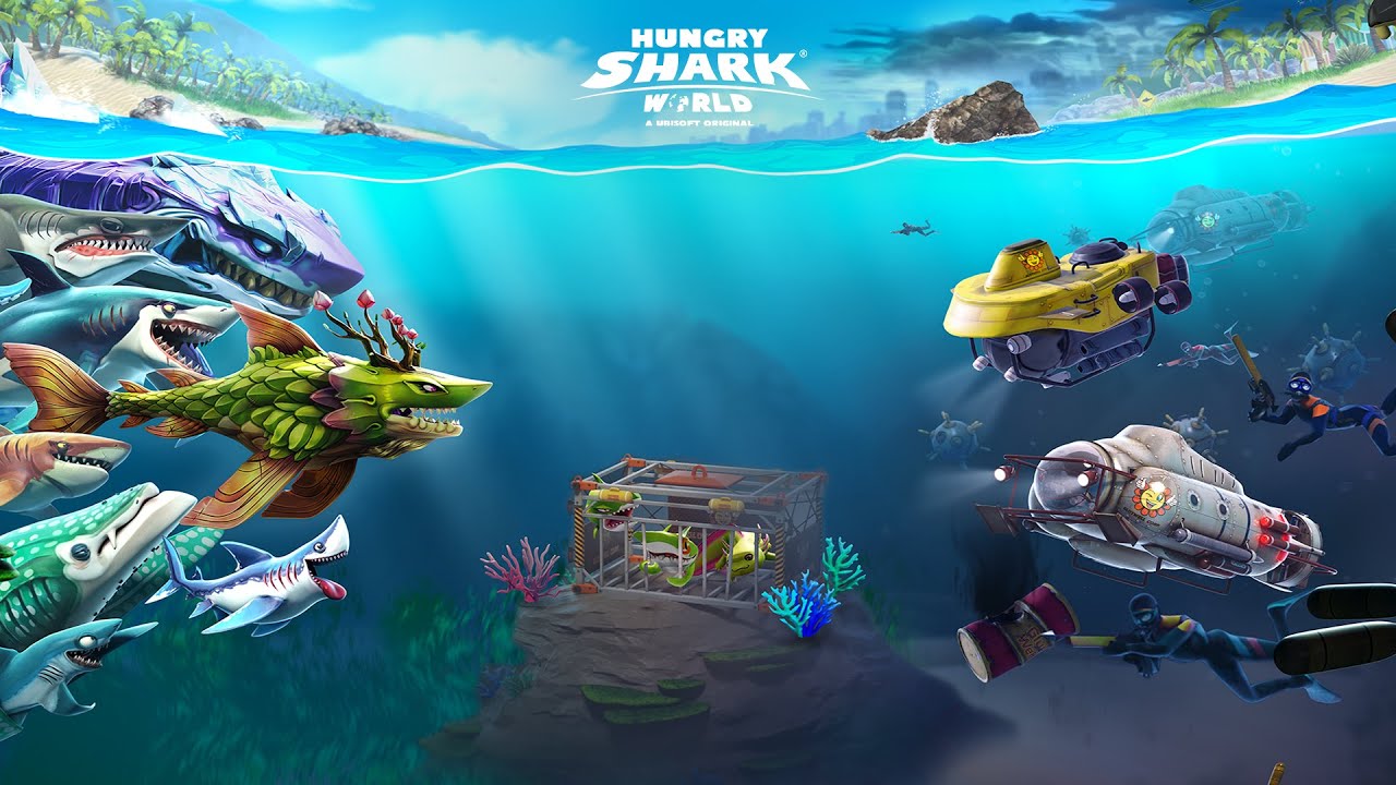 CẬP NHẬT DOWNLOAD HUNGRY SHARK WORLD HACK MỚI NHẤT!