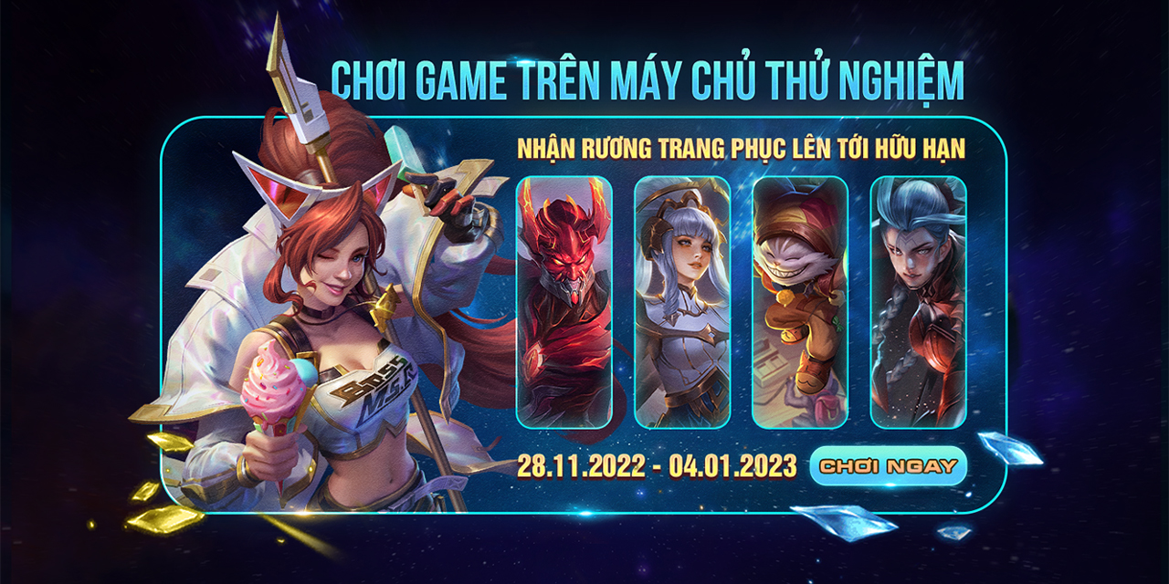 CẬP NHẬT DOWNLOAD MÁY CHỦ THỬ NGHIỆM APK MỚI NHẤT!