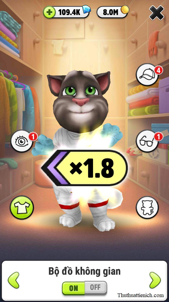 CẬP NHẬP DOWNLOAD MOD MY TALKING TOM APK V7.8.0.4097 MỚI NHẤT!