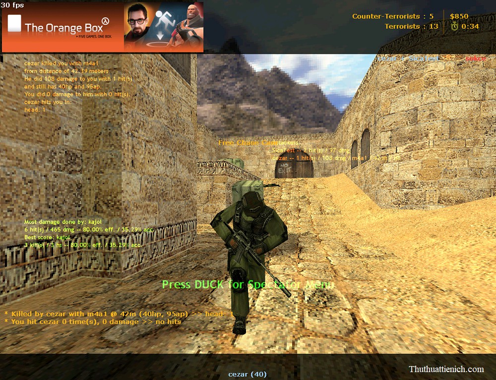 CẬP NHẬT DOWNLOAD HALF- LIFE 1.6 ( COUNTER STRIKE CS 1.6) MỚI NHẤT!