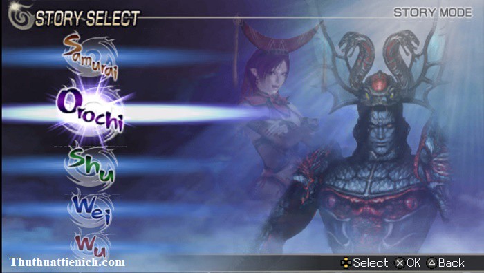 CẬP NHẬT DOWNLOAD GAME WARRIORS OROCHI 2 MỚI NHẤT!