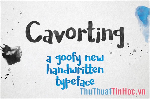 Font Cavorting