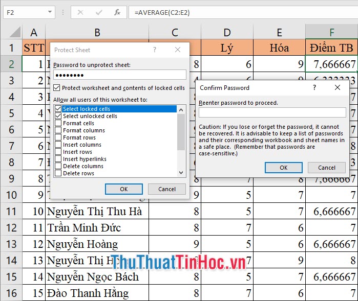 Chọn Reenter password to proceed