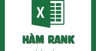 Cách sử dụng và ví dụ về hàm RANK trong Excel