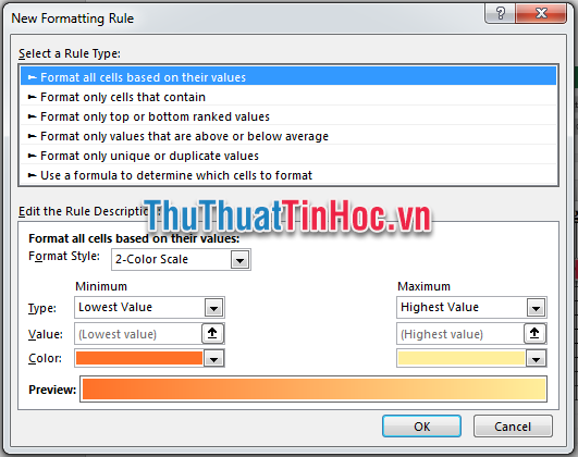 New Formatting Rule