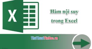 `Công cụ nội suy trong Excel: Tối ưu hóa tính toán và phân tích dữ liệu`