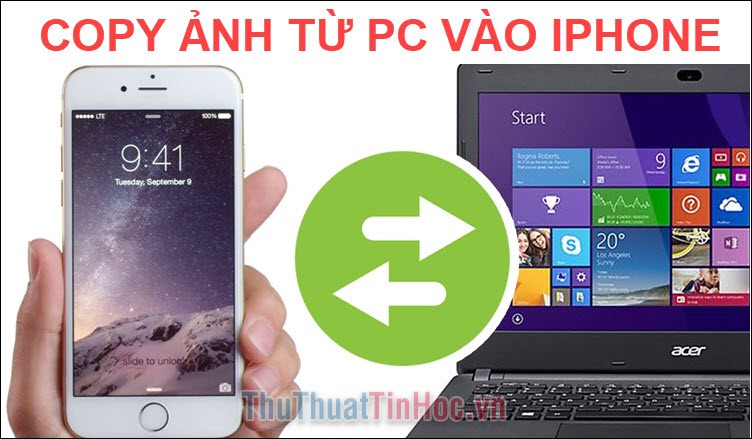 Copy ảnh từ PC vào Iphone