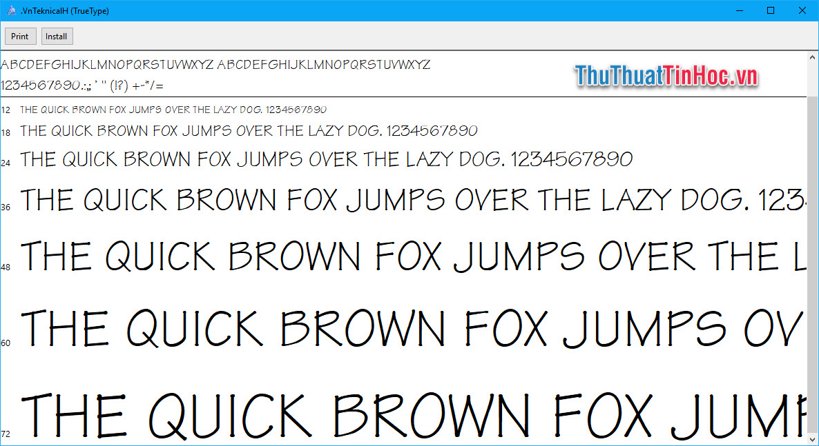Một số font TCVN3 (1)