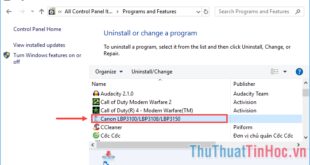 Gỡ phần mềm trên Windows 10 nhanh chóng và hiệu quả