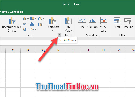 Hoặc click vào phần mở rộng mục Charts – See All Charts