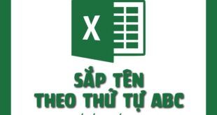 Sắp xếp tên theo thứ tự ABC trong Excel: Cách thực hiện đơn giản và nhanh chóng