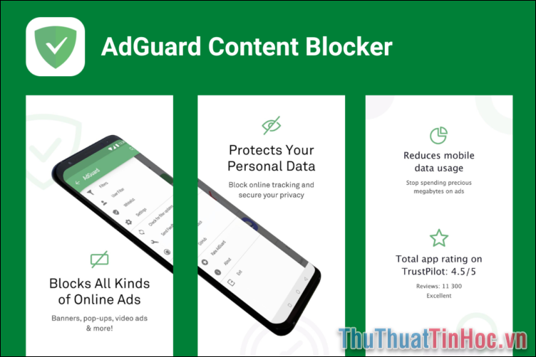 Bạn truy cập liên kết trong bài viết để tải ứng dụng AdGuard về điện thoại và cài đặt