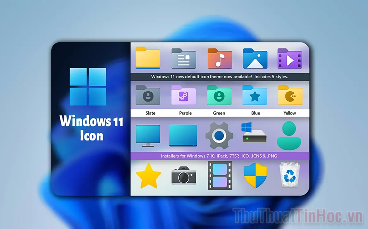 Cách thay đổi icon ứng dụng trên máy tính Win 11