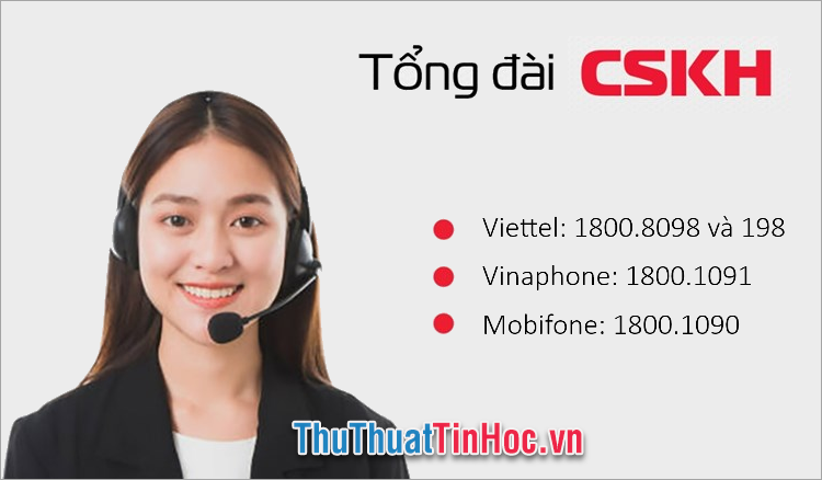 Cách tra cứu thông tin qua tổng đài